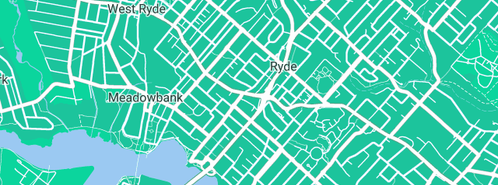 Map showing the location of All Plumbing Solutions in Ryde, NSW 2112