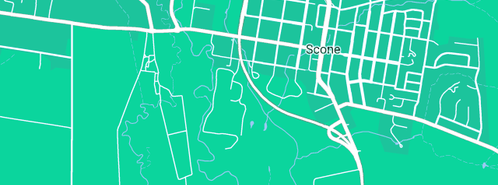 Map showing the location of JK in Scone, NSW 2337