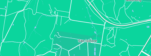 Map showing the location of AIC Plumbing in San Isidore, NSW 2650