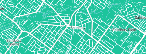 Map showing the location of Distinctive Plumbing in Salisbury, SA 5108