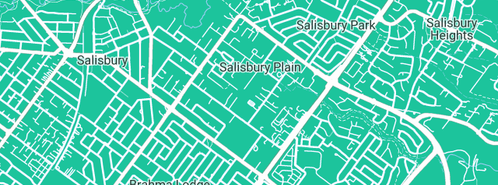 Map showing the location of AJEX Plumbing Pty Ltd in Salisbury Plain, SA 5109