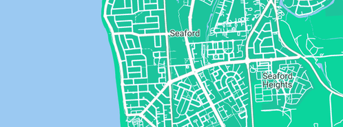 Map showing the location of Watech Plumbing and Drainage in Seaford, SA 5169