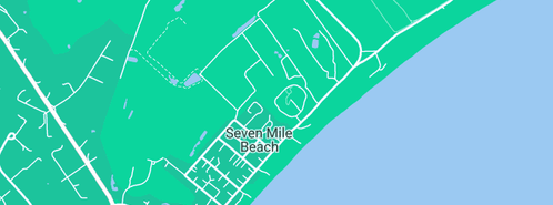 Map showing the location of Eastern Shore Plumbing in Seven Mile Beach, TAS 7170