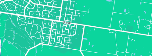 Map showing the location of PlumbCall Skye in Skye, VIC 3977