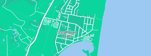 Map showing the location of RM Plumbing & Backflow Prevention in Shoalhaven Heads, NSW 2535