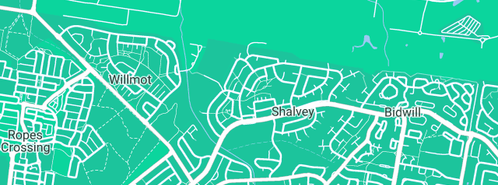 Map showing the location of Caravan Clinic ( Gas & Electrical ) in Shalvey, NSW 2770