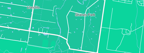 Map showing the location of TBH Plumbing Solutions - Cambridge Park in Shanes Park, NSW 2747