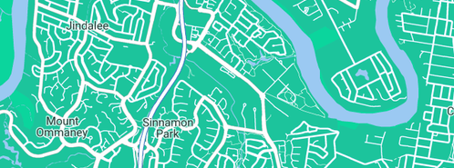 Map showing the location of JCR Plumbing in Sinnamon Park, QLD 4073