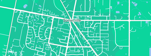 Map showing the location of Jenkins Plumbing Solutions in Somerville, VIC 3912