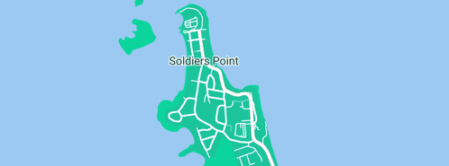 Map showing the location of The Plumbing Life Saver - Port Stephens in Soldiers Point, NSW 2317