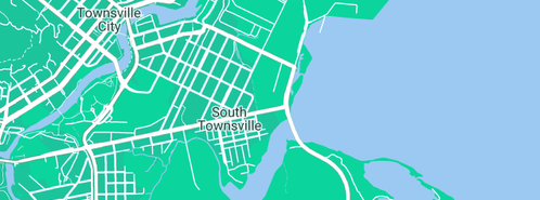 Map showing the location of 5th Generation Plumbing Pty Ltd in South Townsville, QLD 4810