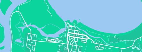 Map showing the location of Bermingham P A in South West Rocks, NSW 2431