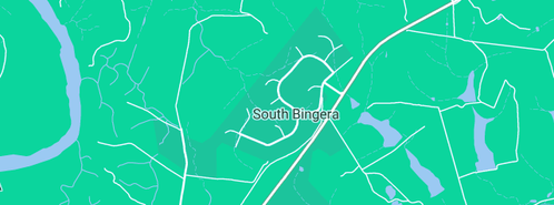 Map showing the location of SMS Plumbing in South Bingera, QLD 4670