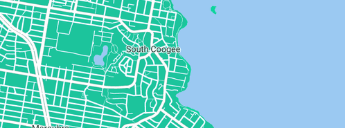 Map showing the location of W M Jenkins in South Coogee, NSW 2034