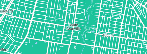 Map showing the location of DiaOseal in South Granville, NSW 2142