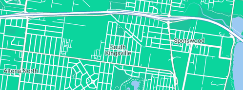 Map showing the location of Butterworth Plumbing in South Kingsville, VIC 3015