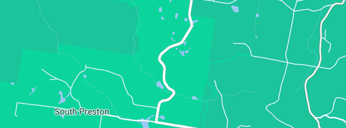 Map showing the location of Rj Lochland Plumbing Service in South Preston, TAS 7315