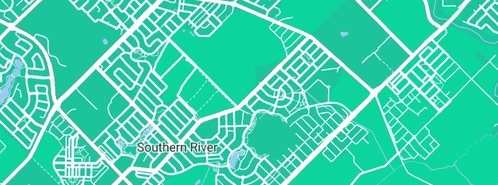 Map showing the location of Happy Tappy Plumbing & Gas in Southern River, WA 6110