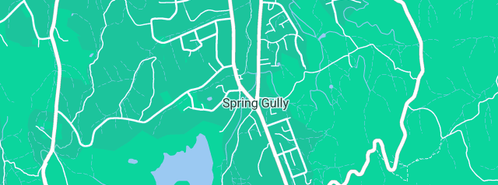 Map showing the location of GR Calwell Plumbing in Spring Gully, VIC 3550