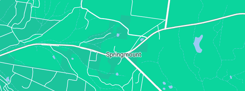 Map showing the location of Philip Shearer Plumbing & Gasfitting in Springmount, VIC 3364