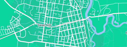 Map showing the location of Beasy Plumbing in Swan Hill, VIC 3585