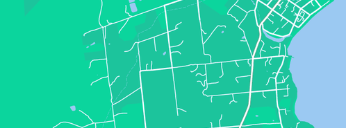 Map showing the location of Swansea plumbing in Swansea, TAS 7190