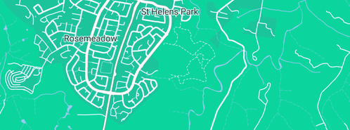 Map showing the location of Advanced Plumbing & Hot Water in St Helens Park, NSW 2560