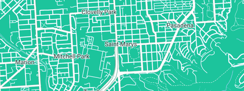 Map showing the location of Taurus Plumbing in St Marys, SA 5042