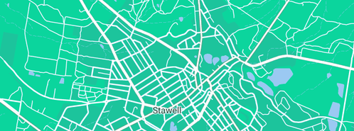 Map showing the location of A & M Giles in Stawell, VIC 3380