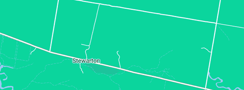 Map showing the location of M T H Rural Plumbing in Stewarton, VIC 3725