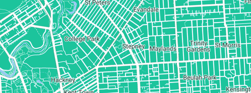 Map showing the location of A Abbey Plumbing & Maintenance in Stepney, SA 5069