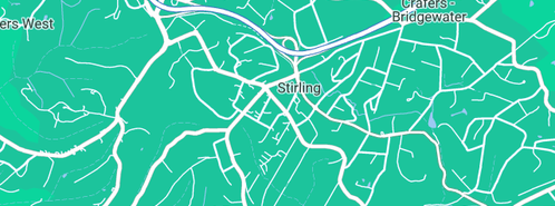 Map showing the location of Russell's Plumbing & Gasfitting in Stirling, SA 5152