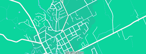 Map showing the location of Plumbing Maintenance Mount Barker in Strathalbyn, SA 5255