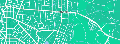 Map showing the location of LDK Plumbing in Strathdale, VIC 3550