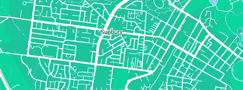 Map showing the location of Muir Mark Plumbing Pty Ltd in Sunbury, VIC 3429