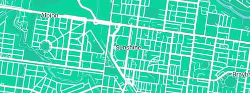 Map showing the location of City Plumbing Service in Sunshine, VIC 3020