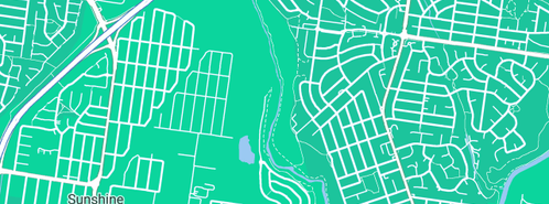 Map showing the location of Sunshine Plumbers LLC in Sunshine North, VIC 3020