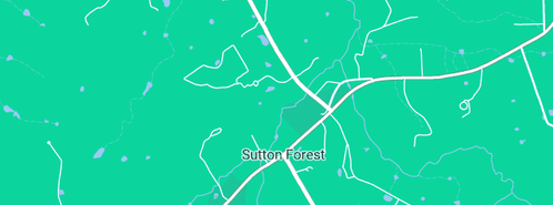 Map showing the location of Greenhalgh in Sutton Forest, NSW 2577