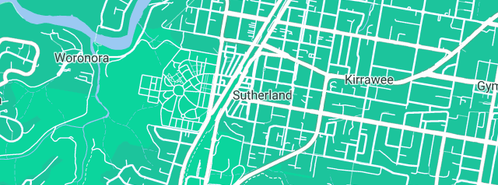 Map showing the location of Thermatic Plumbing & Engineering in Sutherland, NSW 2232