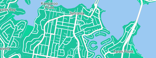 Map showing the location of Straight Flush Plumbing in Sylvania, NSW 2224